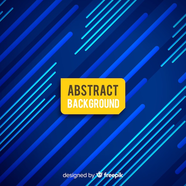 Abstract background with blue lines