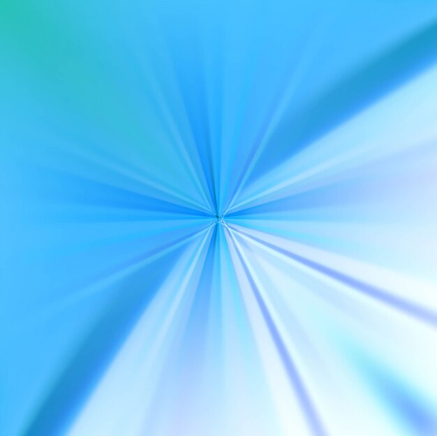 Abstract background with blue rays