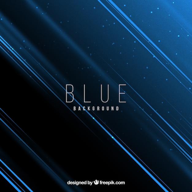 Abstract background with blue style