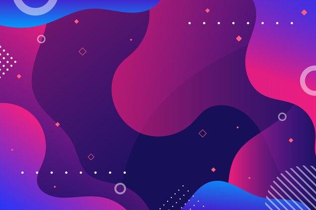 Abstract background with circles and dots