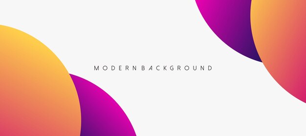 Abstract background with colorful shape