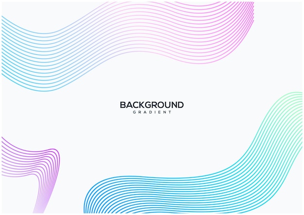 Abstract background with colorful shape