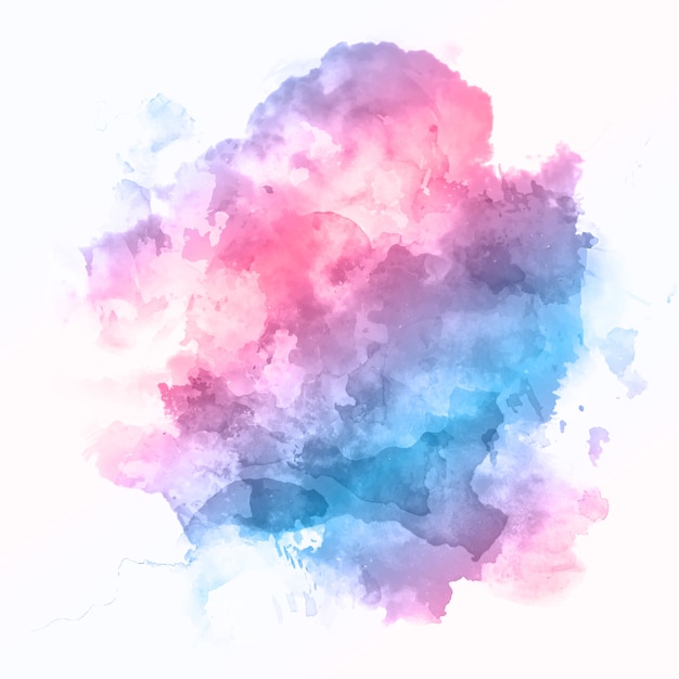 Free Vector abstract background with a colourful detailed watercolour texture