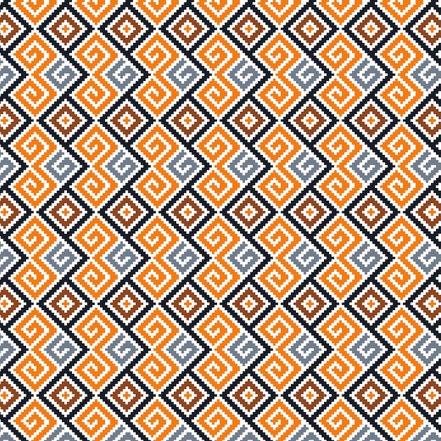 Abstract background with an ethnic style tribal pattern design