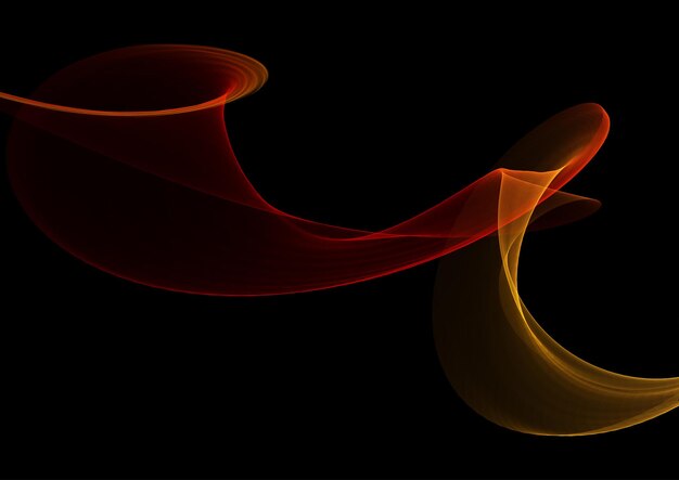 Abstract background with a flowing lines design