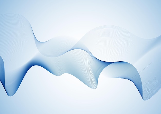 Abstract background with flowing lines design