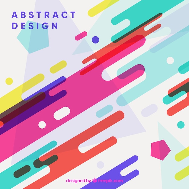 Abstract background with geometric design