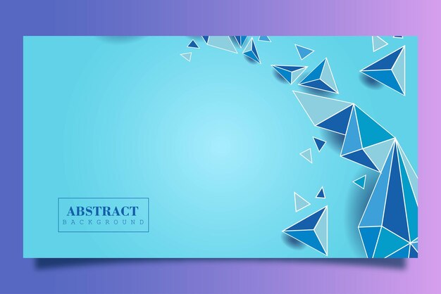 Abstract background with geometric design