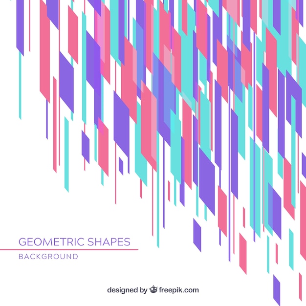 Abstract background with geometric shapes