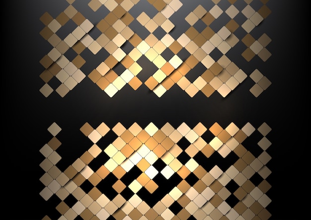 Abstract background with a geometric squares design