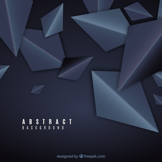 Free Vector abstract background with geometric style