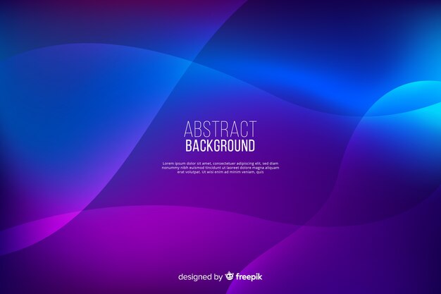 Abstract background with gradient shapes