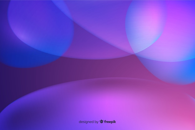 Abstract background with gradient shapes