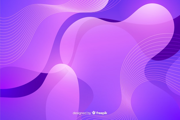 Abstract background with gradient shapes