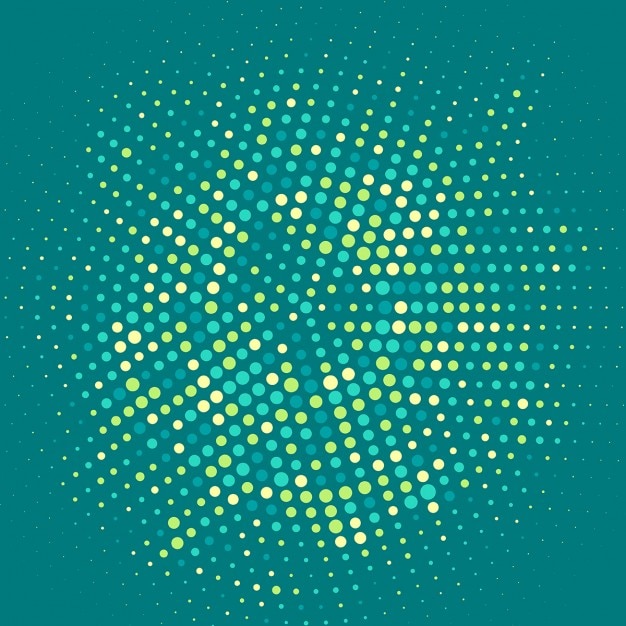 Free Vector abstract background with halftone dots