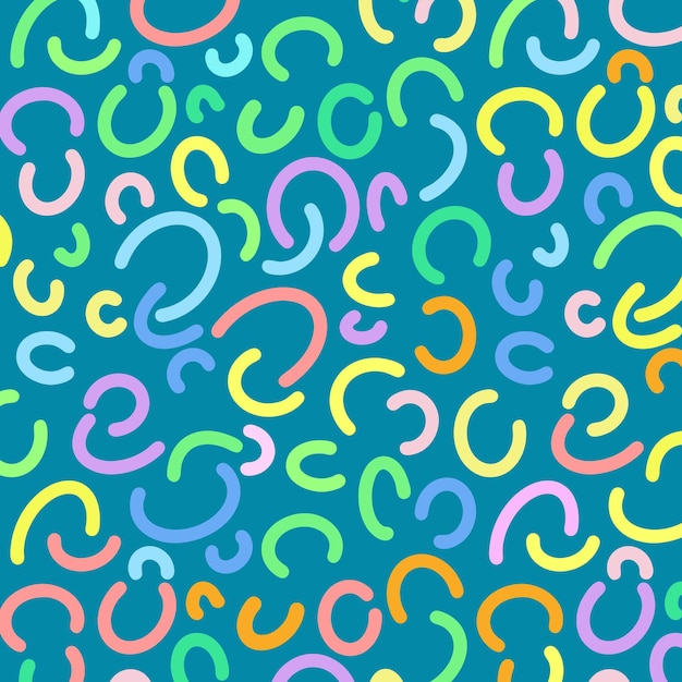 Free Vector abstract background with a hand drawn pattern design