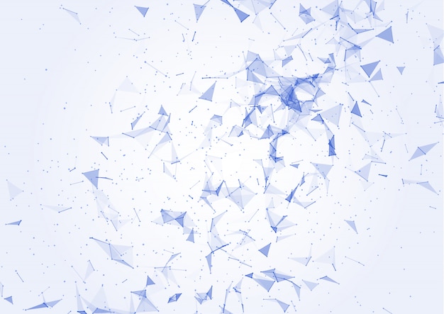 Free vector abstract background with a low poly design