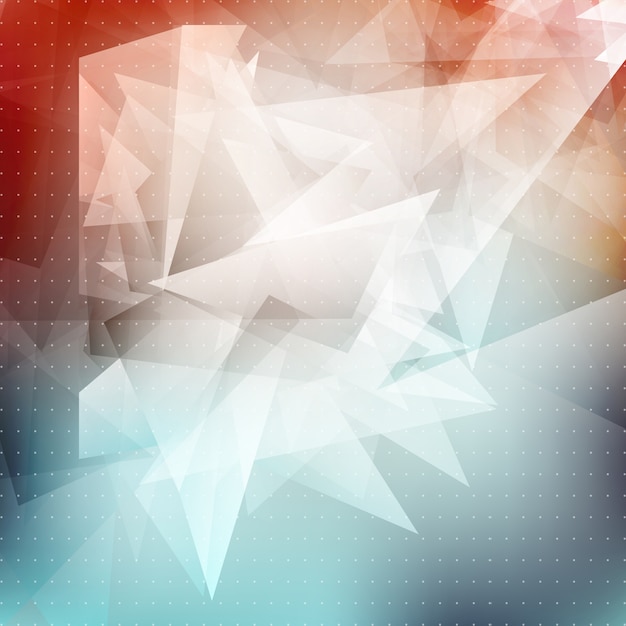 Free Vector abstract background with a low poly design