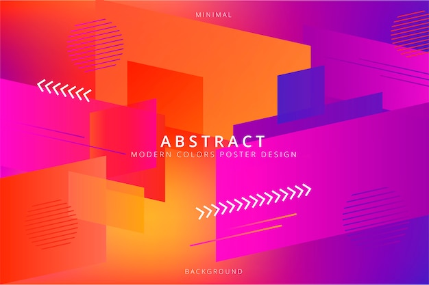 Abstract Background with Modern Colors