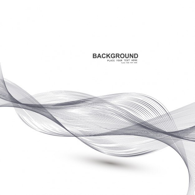 Abstract background with motion curves