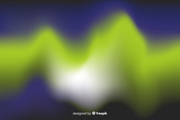 Abstract background with northern lights