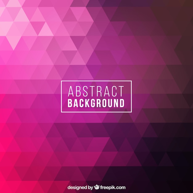 Abstract background with pink geometric