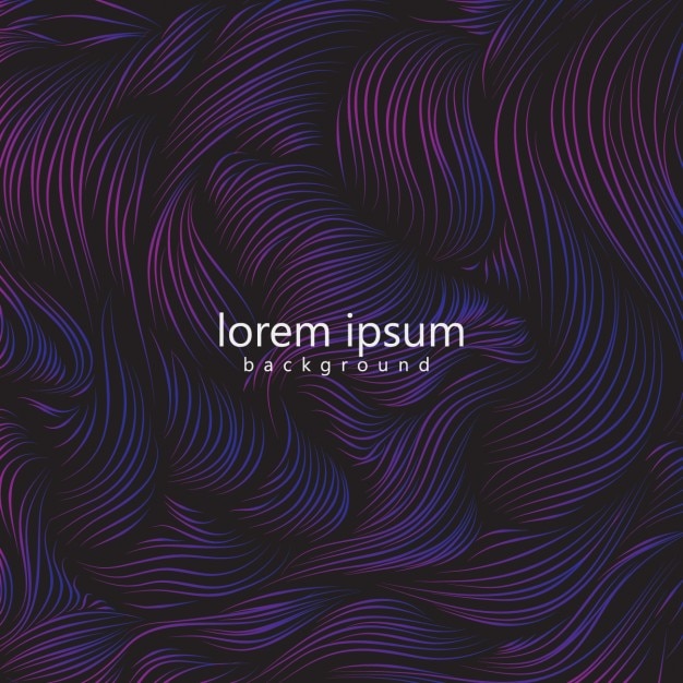 Abstract background with purple waves