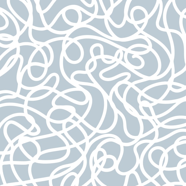 Free Vector abstract background with scribbled doodle pattern design