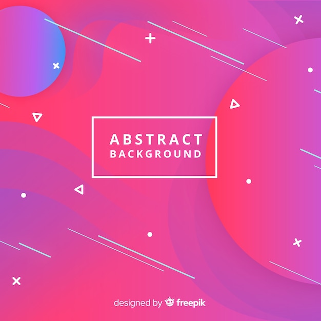 Abstract background with shapes