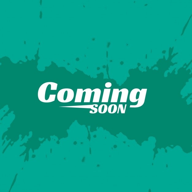 Free Vector abstract background with text of "coming soon"