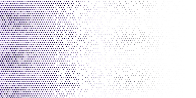 Free Vector abstract banner with a modern pixel design