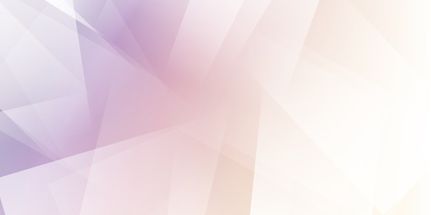 Abstract banner with a pastel low poly design