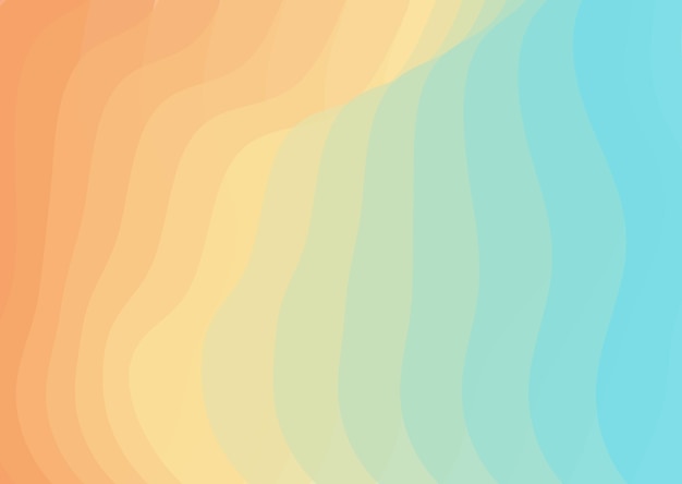 Free Vector abstract beach themed blend background design