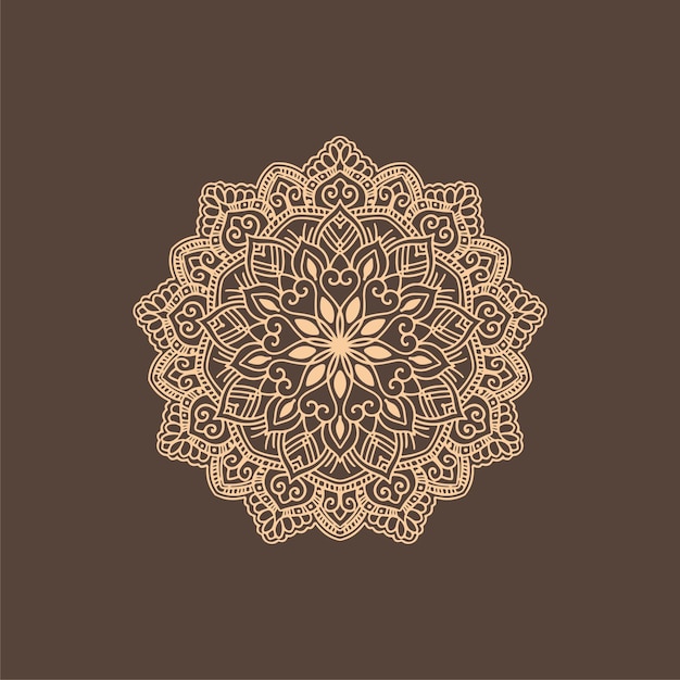 Free Vector abstract beautiful mandala design background