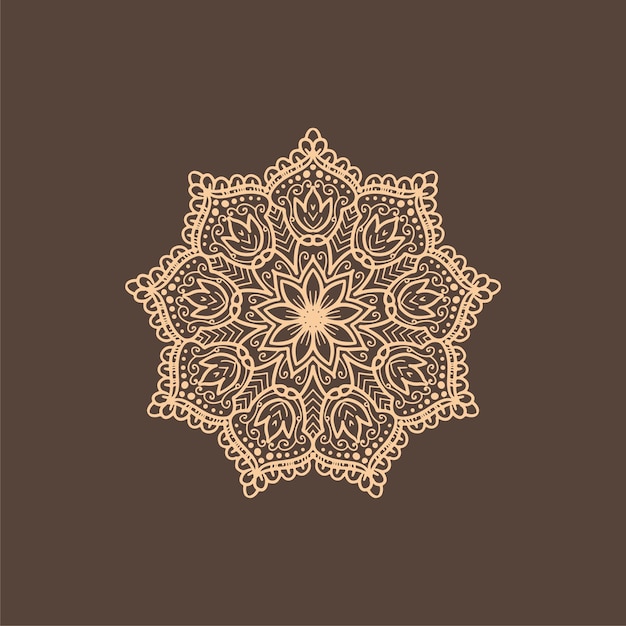 Free Vector abstract beautiful mandala design background