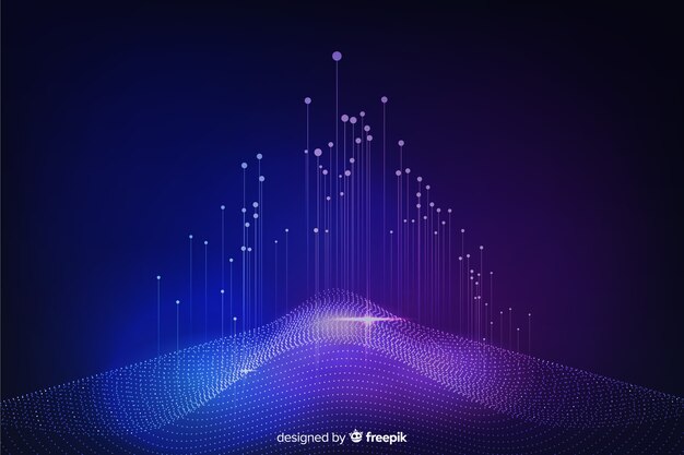 Abstract big data concept background