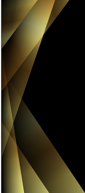 Free Vector abstract black and gold luxury background