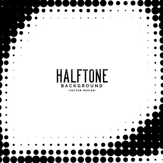 abstract black halftone background design