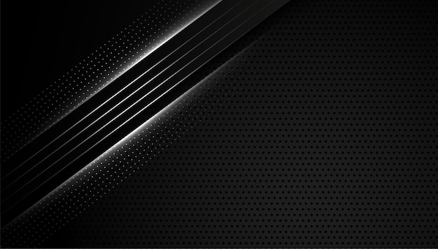 Abstract black wallpaper with lines effect