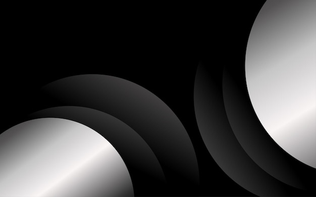 Free Vector abstract black and white gradient backgroud modern design