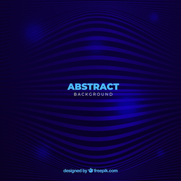 Abstract blue background with flat design