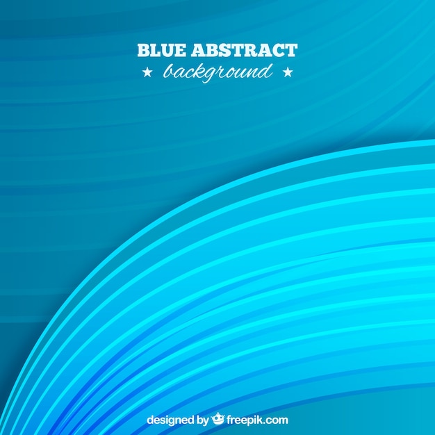 Abstract blue background with lines