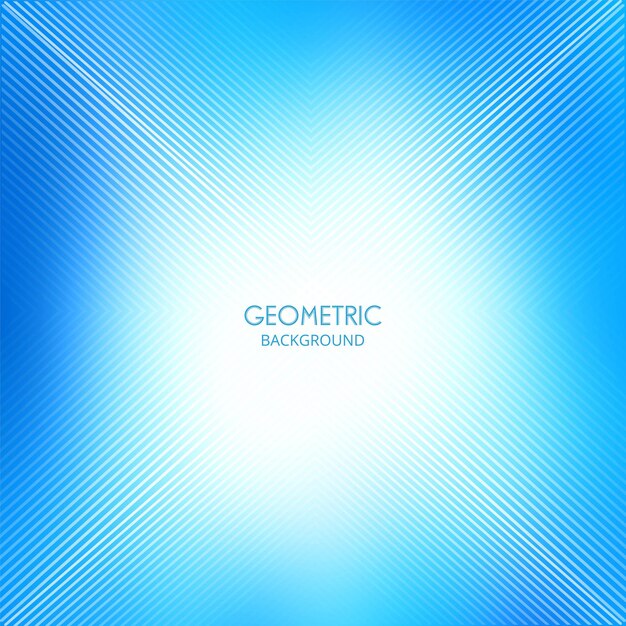 Abstract blue geometric lines background