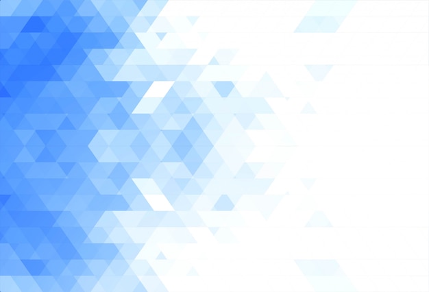 Abstract blue geometric shapes background