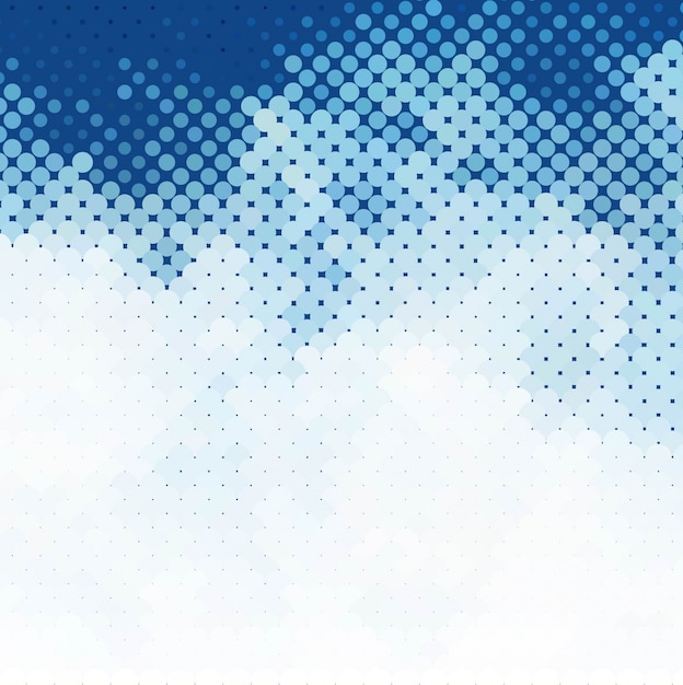 Abstract blue pixel background