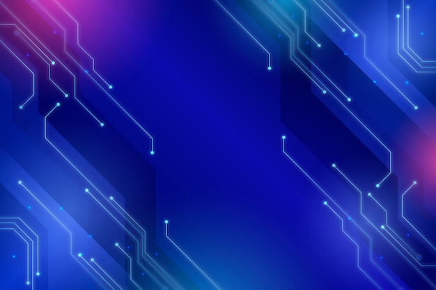 Abstract blue technology background