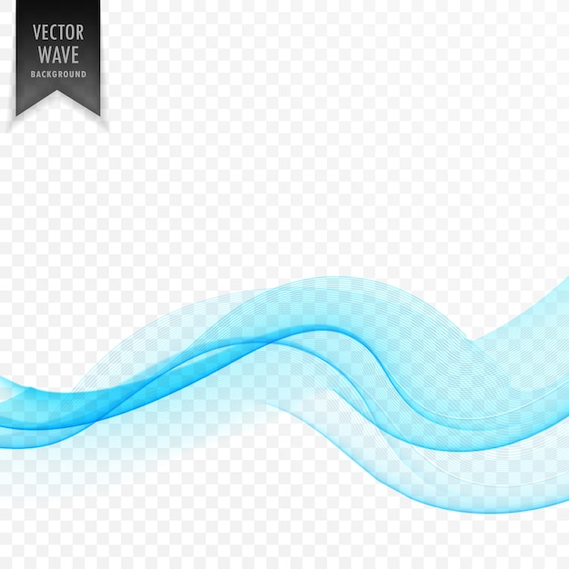 abstract blue wave background design