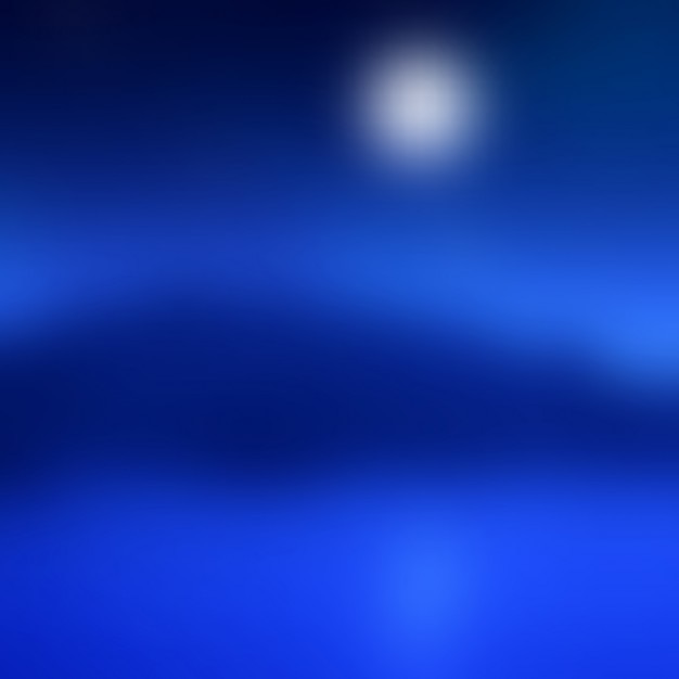 Abstract blur moonlit landscape background