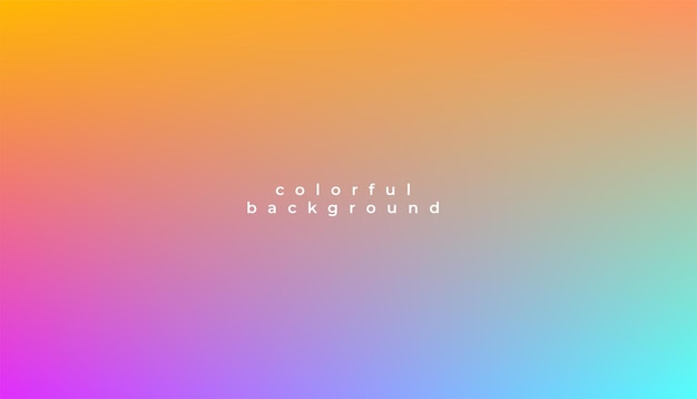 abstract and blurry colorful background in minimal style