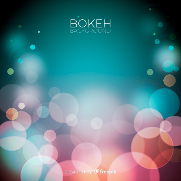 Abstract bokeh background